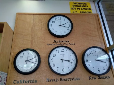 petrified forest clocks